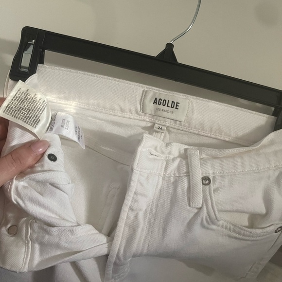 AGOLDE Toni Mid-Rise Straight-Leg Ankle Jeans - Picture 3 of 3